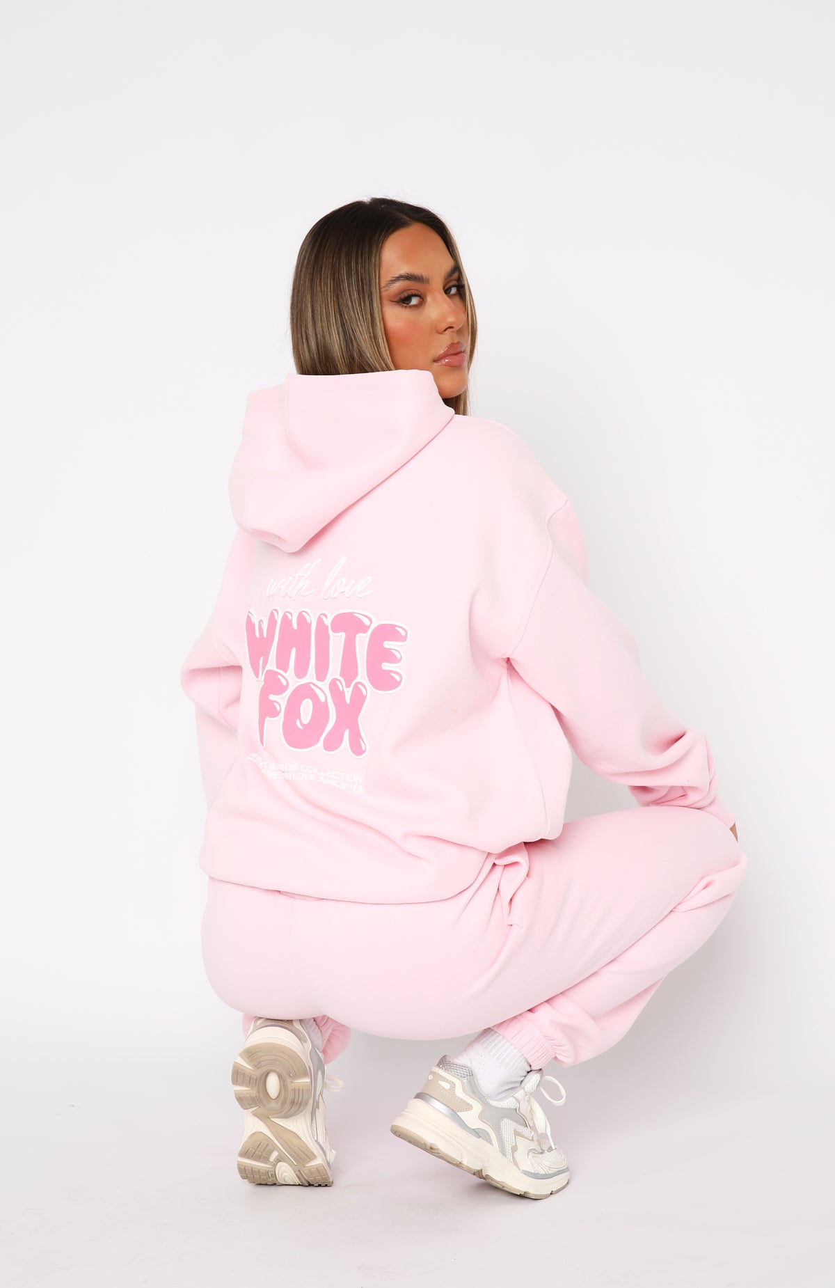 white fox hoodie