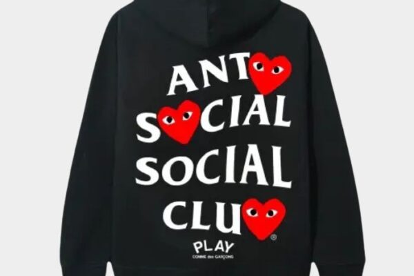 Assc X Comme Des Garcons Black Hoodie1