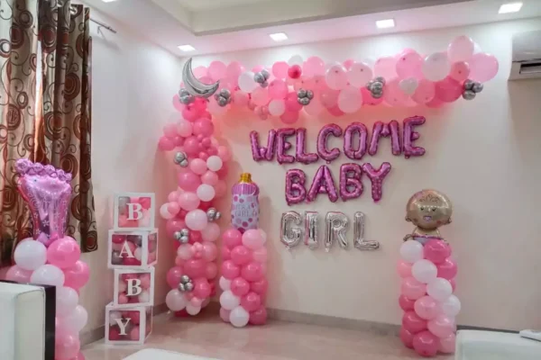 Welcome Baby Girl Decorations