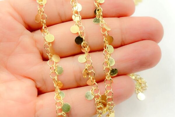 14k gold plated chain