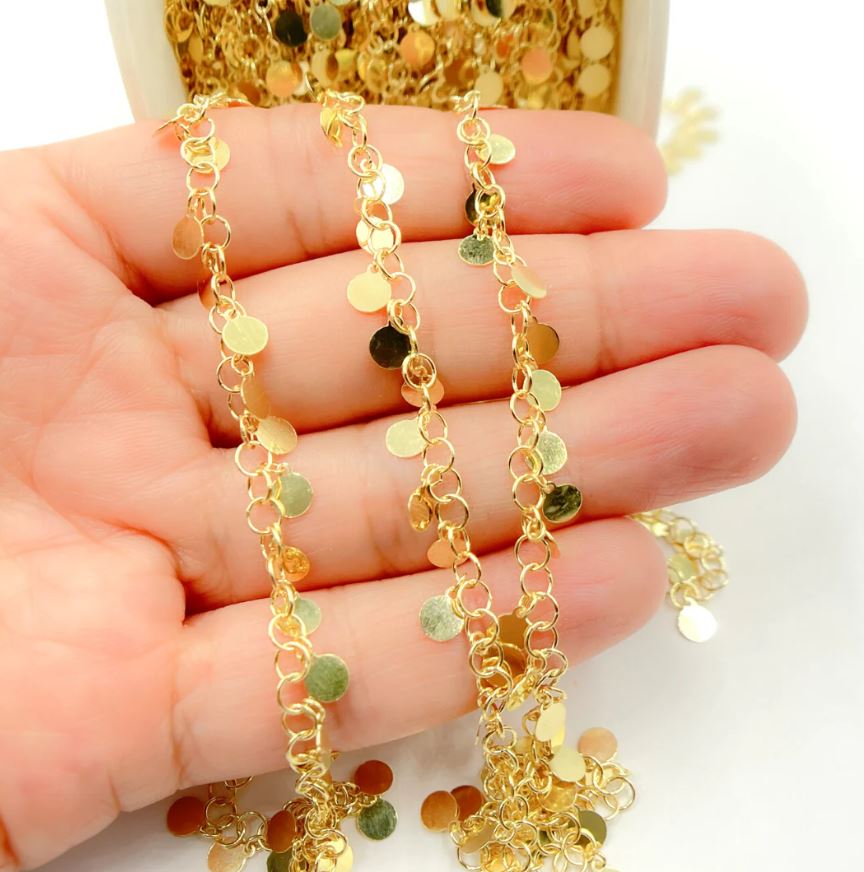 14k gold plated chain