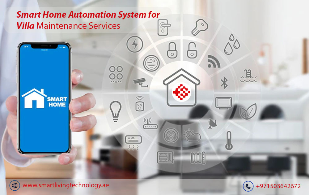 Smart home automation system for villa by certified automation experts in Dubai