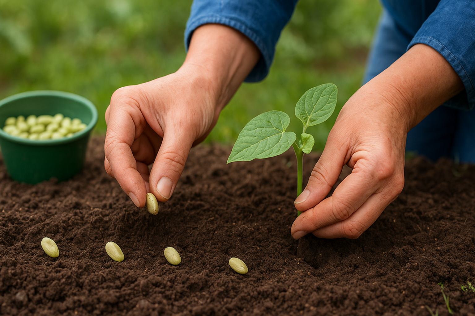 What is the Best Way to Plant Green Beans?