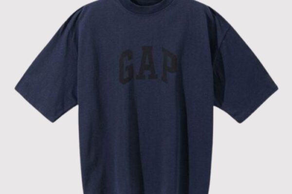 Yeezy Gap Engineered By Balenciaga Shirt Dark Blue