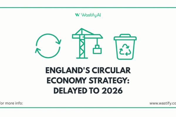 England's Circular Economy Strategy: Delayed to 2026