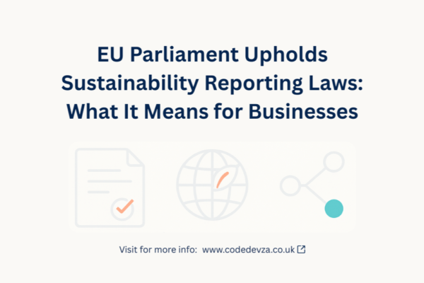 EU Parliament Upholds Sustainability Reporting Laws: What It Means for Businesses