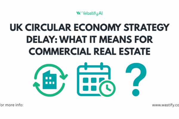 UK Circular Economy Strategy Delay: What it Means for Commercial Real Estate
