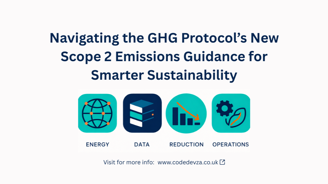 Navigating the GHG Protocol’s New Scope 2 Emissions Guidance for Smarter Sustainability