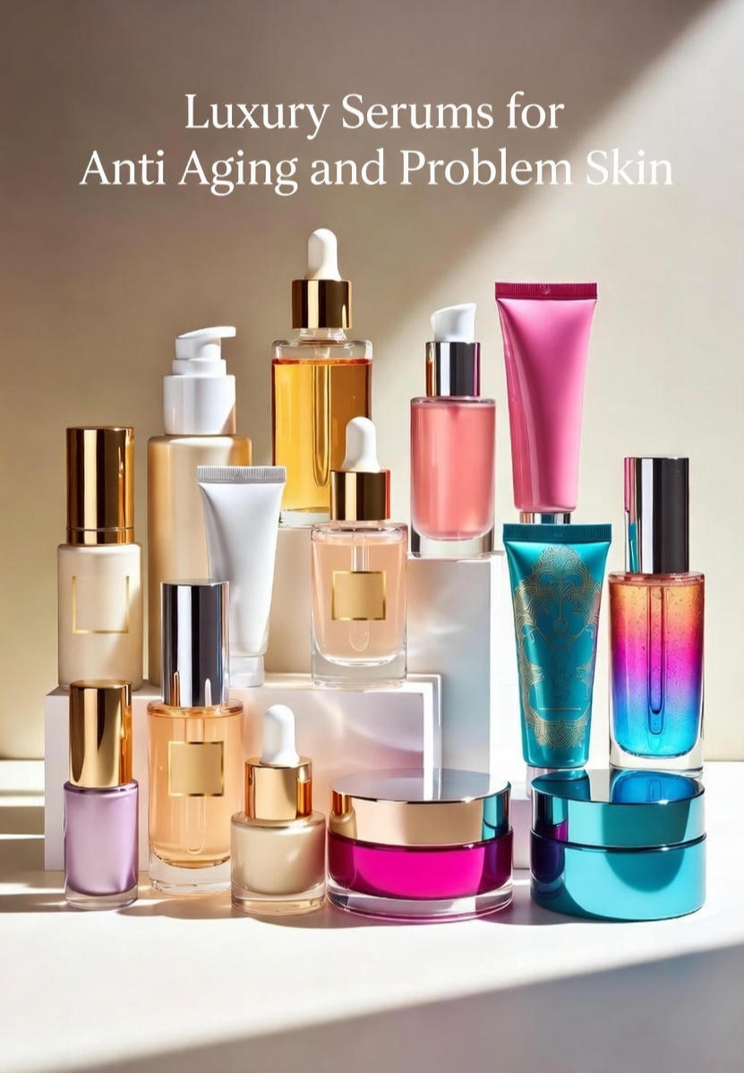 Luxury Serums for Anti Aging and Problem Skin
