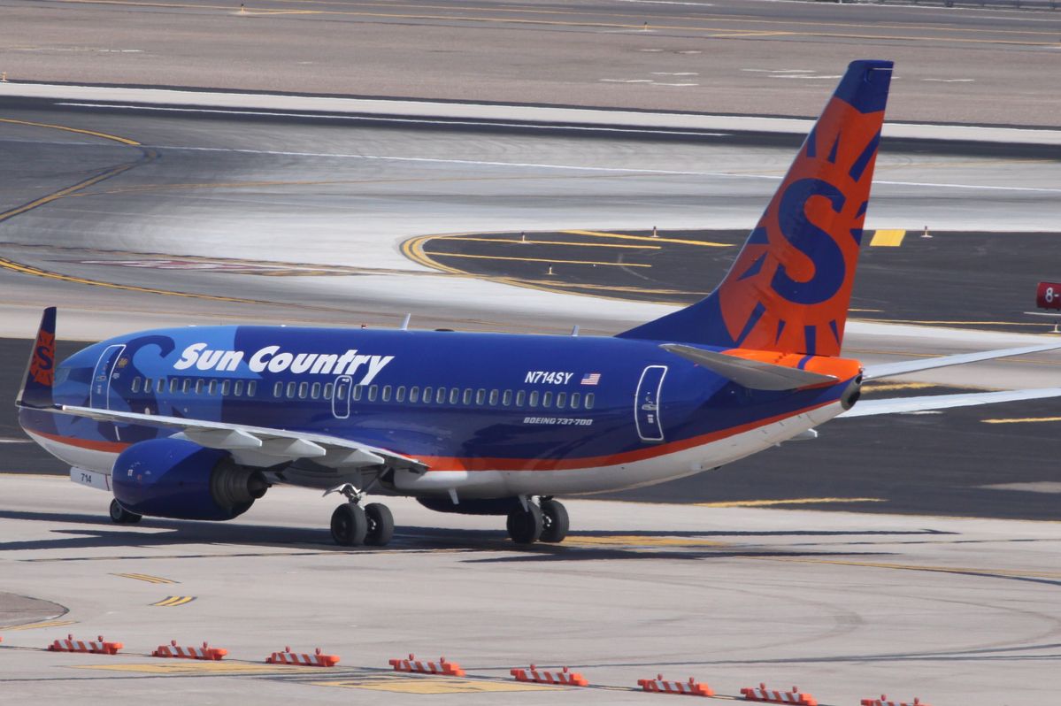 rebooking your Sun Country flight online