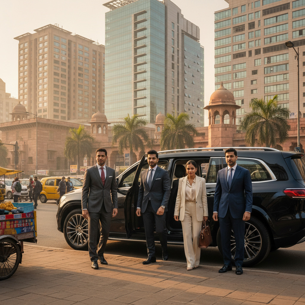 luxury car rent Delhi