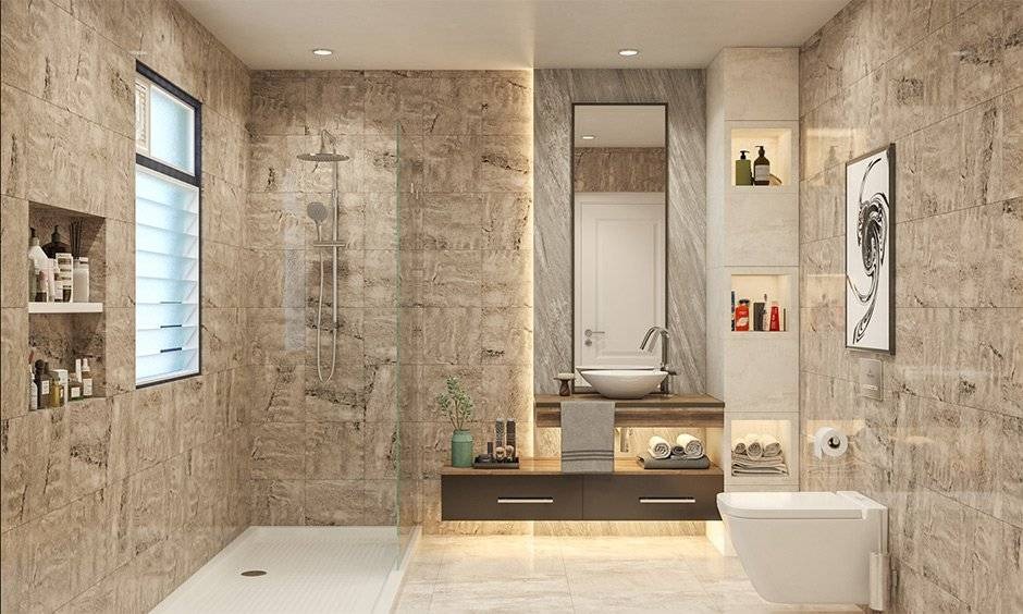 Bathroom Glass Partition