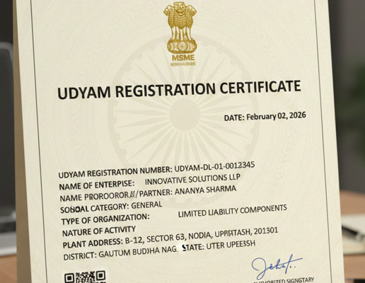 print udyam certificate