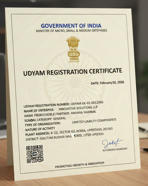 print udyam certificate