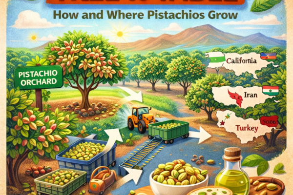 How Do Pistachios Grow