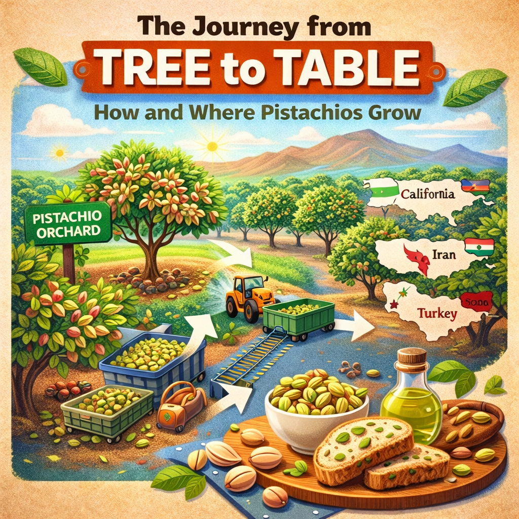 How Do Pistachios Grow
