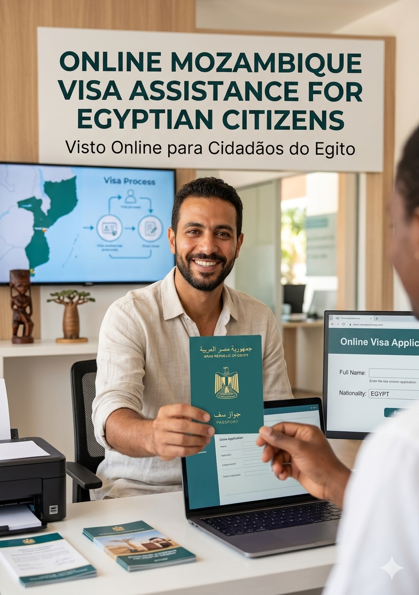 Mozambique visa requirements for Egypt citizens 2026 and application guide