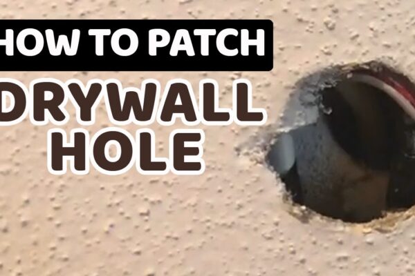Patch Holes in Drywall
