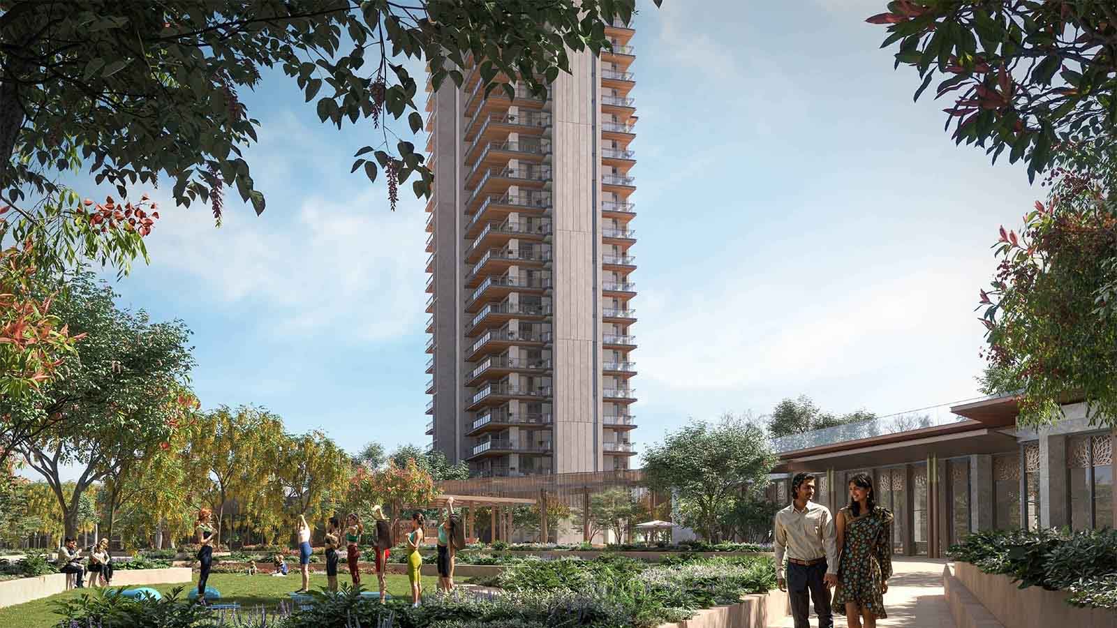 birla-arika-gurgaon garden