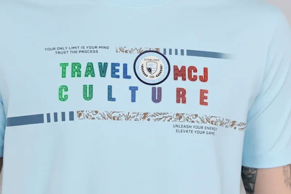 men round neck tshirt