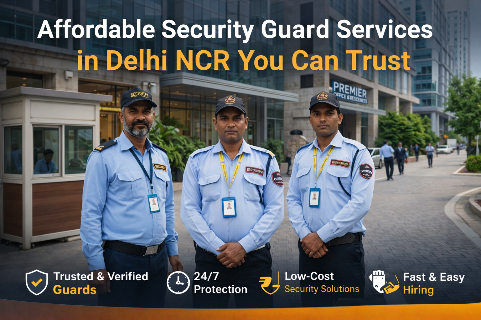 Budget-Friendly Security Guard Services in Delhi NCR