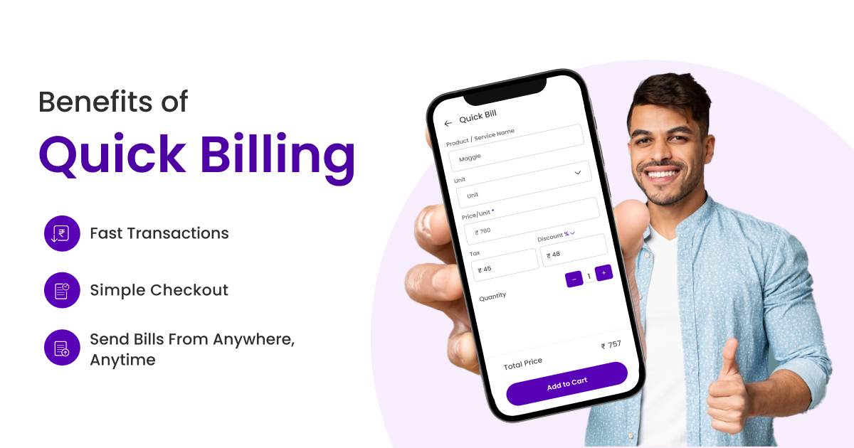 One Click Billing Software