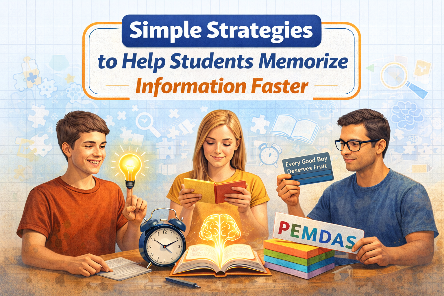 Simple Strategies to Help Students Memorize Information Faster