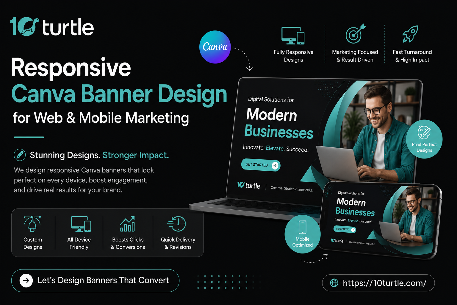 Canva banner design
