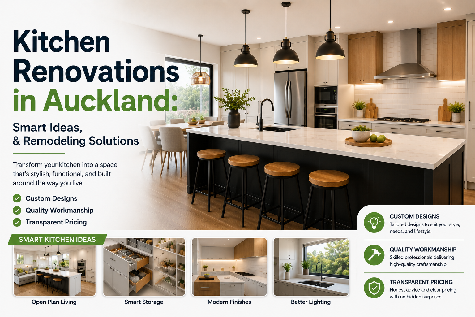 Kitchen renovations in Auckland