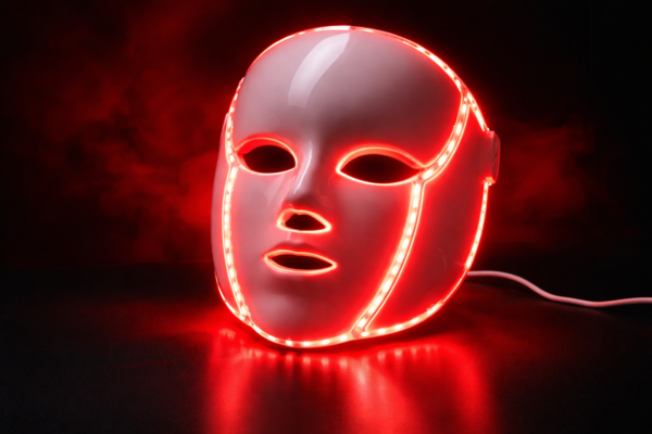 red led mask