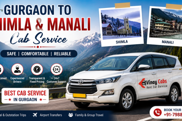 Gurgaon to Shimla & Manali Cab Service