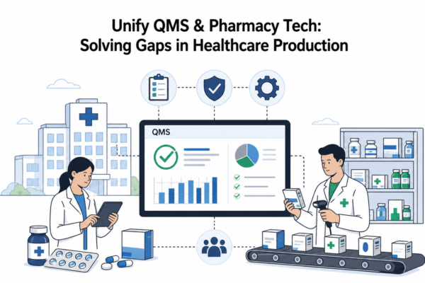 Unify QMS & Pharmacy Tech: Solving Gaps in Healthcare Production