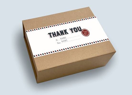 Thank You boxes