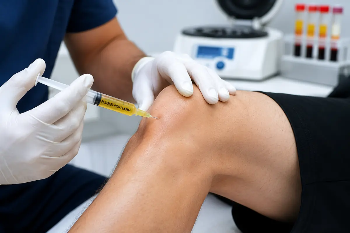 PRP injections for knees in Abu Dhabi