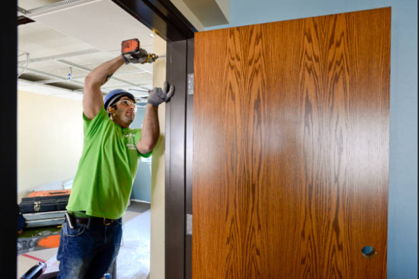 Wood Door Installation