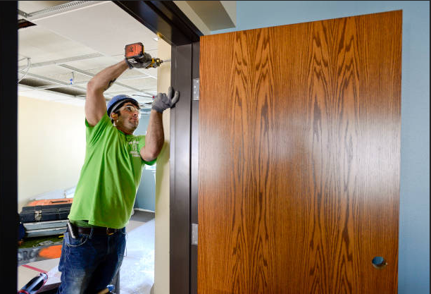 Wood Door Installation