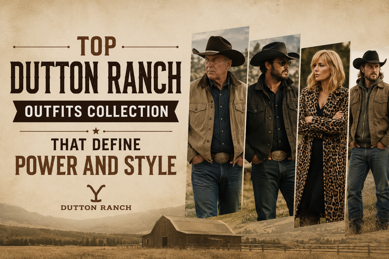 Top Dutton Ranch Outfits Collection That Define Power and Style