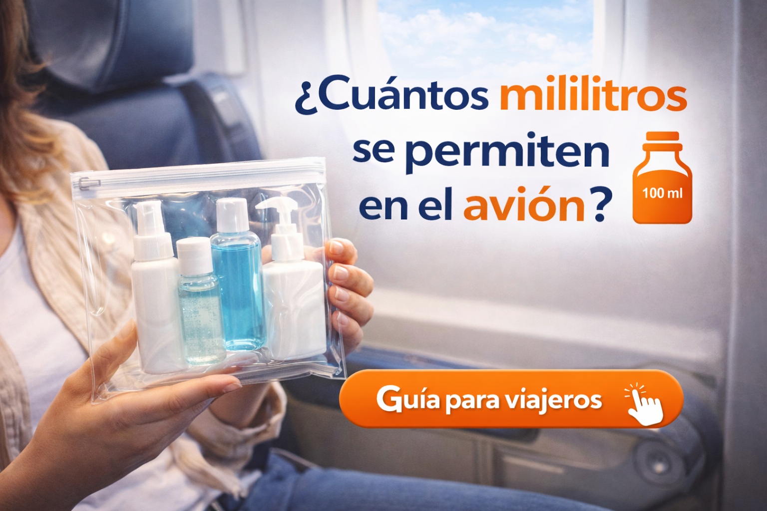 cuantos mililitros permiten en el avion