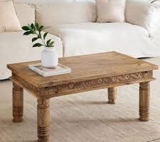 teak wood coffee table