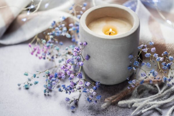 Christmas scented candles