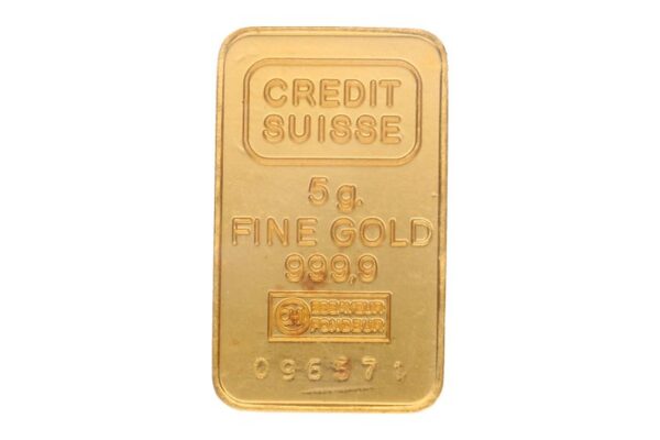 credit suisse one ounce fine gold 999.9