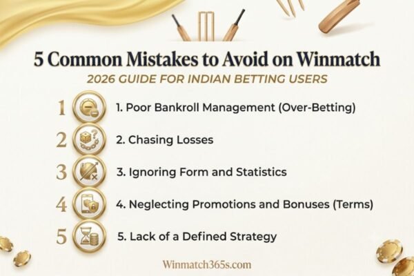 5 Common mistakes to avoid on Winmatch