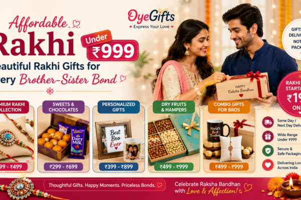 Affordable Rakhi Under ₹999: Beautiful Rakhi Gifts for Every Brother-Sister Bond