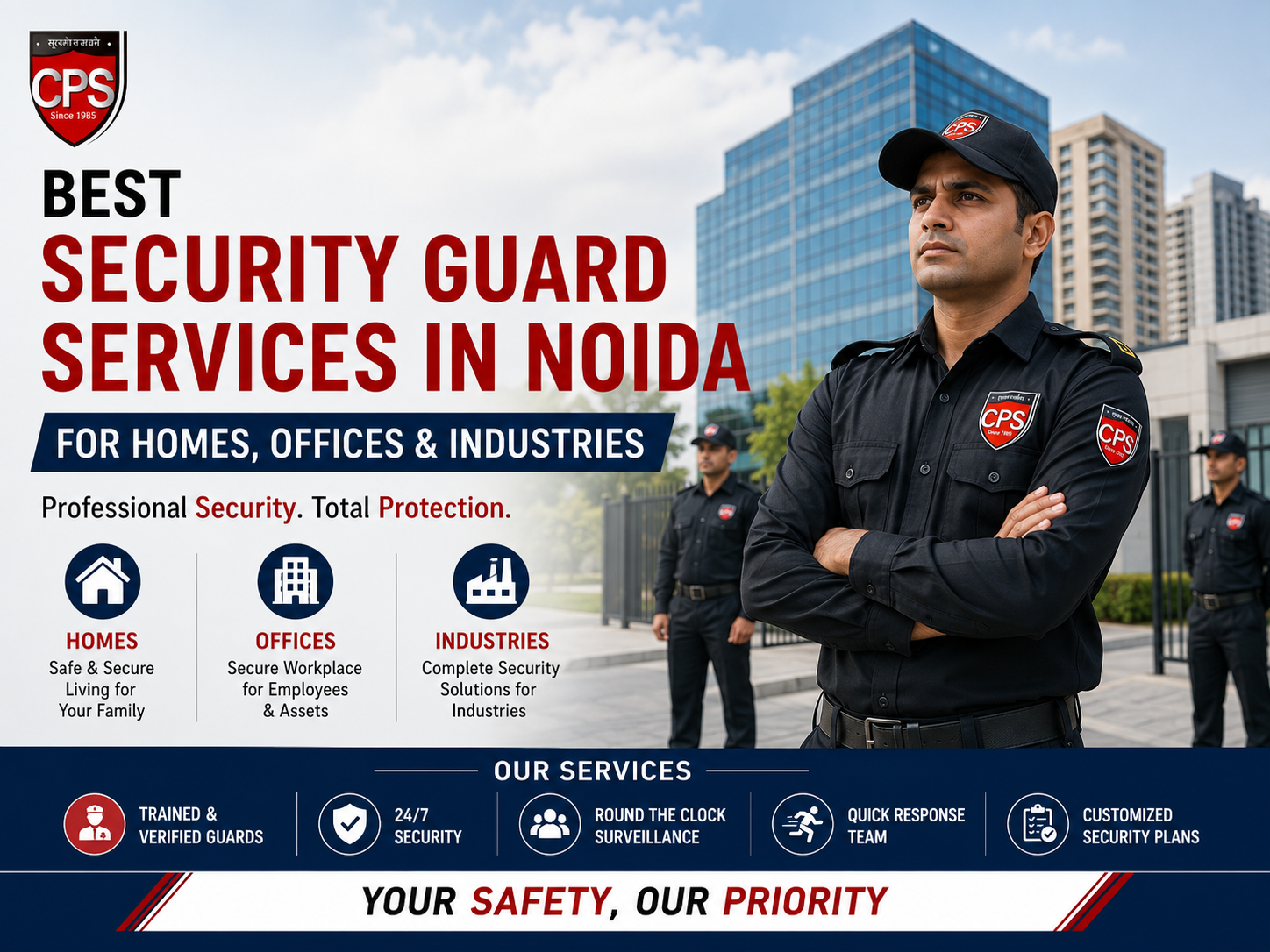 security guard services in noida