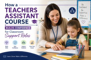 Teachers assistant course building confidence for classroom support roles