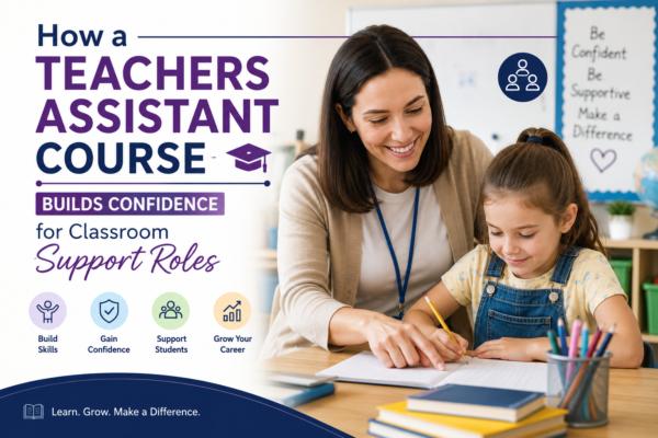 Teachers assistant course building confidence for classroom support roles