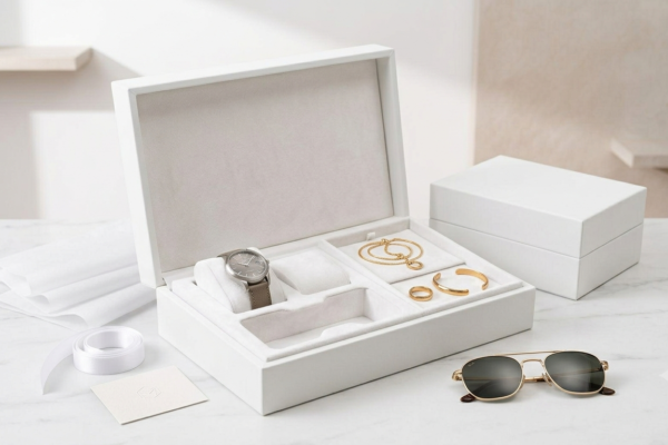Custom White Rigid Boxes
