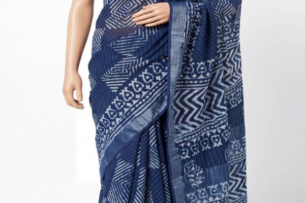 linen saree