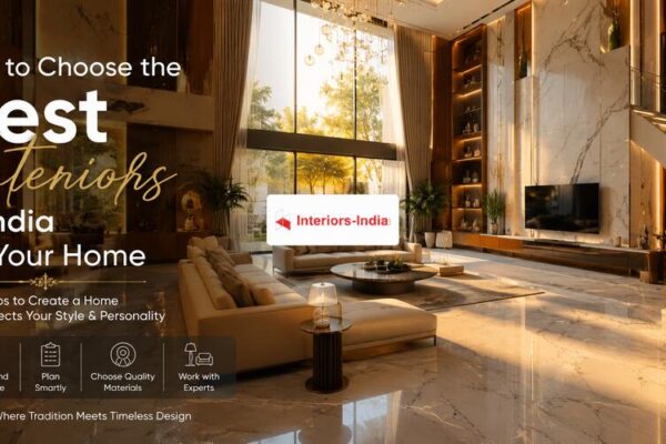 How to Choose the Best Interiors in India for Your Home
