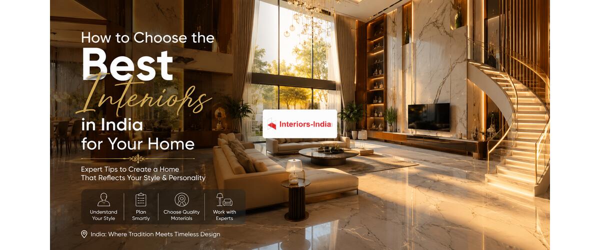 How to Choose the Best Interiors in India for Your Home